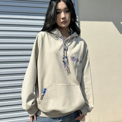 MEDM Trendy Brand M Button Woven Rope Hoodie Men's Spring and Autumn China-Chic Design Street Retro Casual Hoodie
