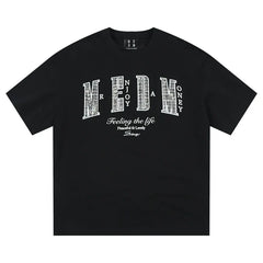 MEDM Patch Embroidered Pearl Tee