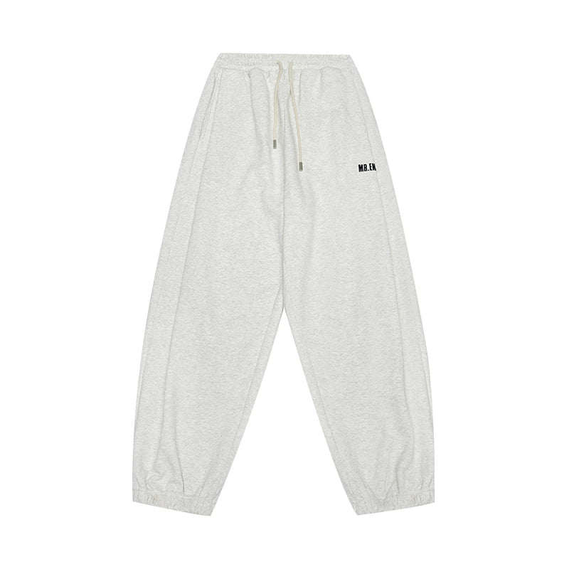 MEDM China-Chic American leggings sweatpants Youth casual letter printing pants Drawstring loose panty for all seasons