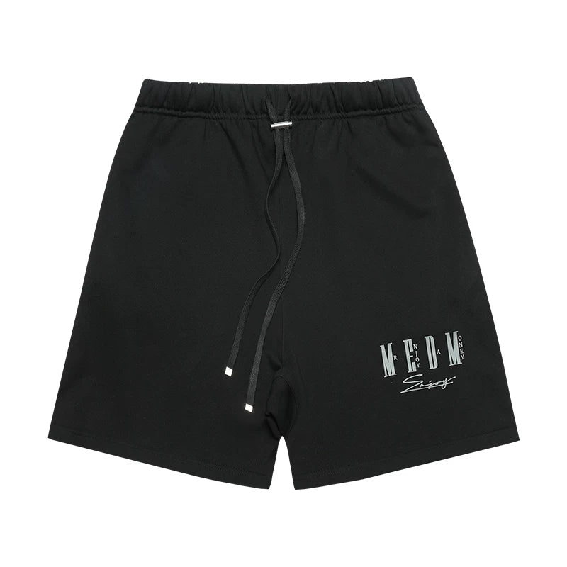 MEDM trendy American hip-hop shorts men and women same style summer thin high street casual trousers sports pants