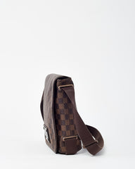 Louis Vuitton Brown Damier Ebene Coated Canvas Brooklyn PM Crossbody Bag