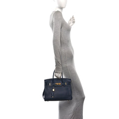 Togo Birkin 30 Bleu Nuit