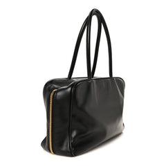 Soft Calf Softy Large Beau Top Handle Bag Black