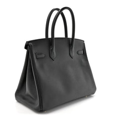 Epsom Birkin 30 Black