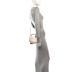 Nappa Matelasse Small Wander Hobo White