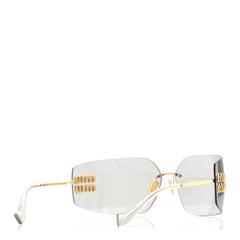 Metal Aube Sunglasses SMU54Y Light Gray