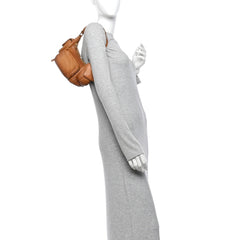 Nappa Multi Pocket Hobo Caramel