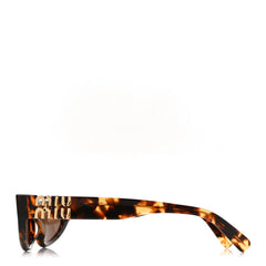 Acetate Glimpse Cat Eye Sunglasses SMU 07Z Tortoise