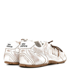 X NEW BALANCE Bleached Calfskin 530 SL Sneakers 42 White