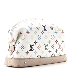 LV x TM Monogram Multicolor Cosmetic Pouch GM White