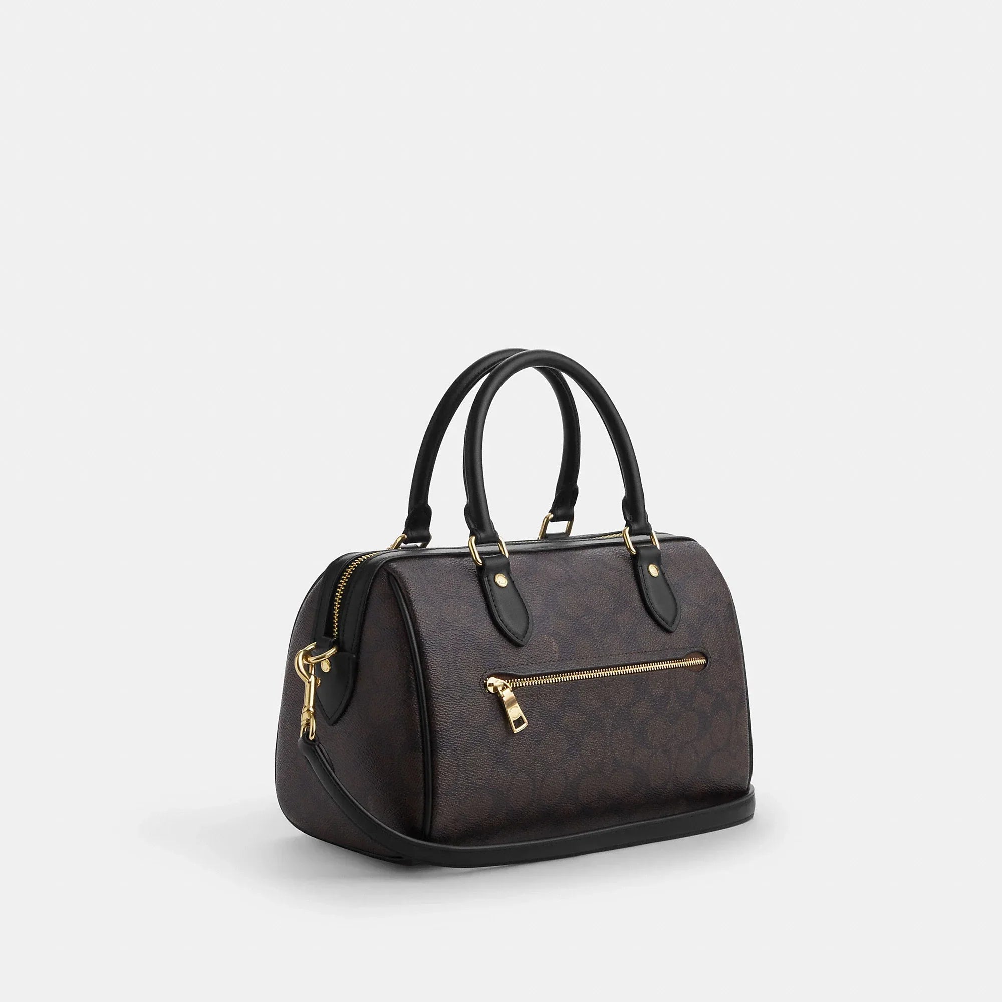 Coach Outlet Rowan Satchel Bag In Signature Canvas
