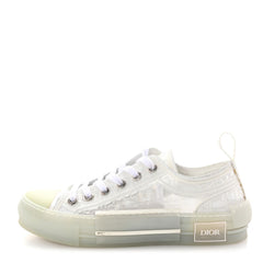 PVC Oblique Embossed Womens B23 Low Top Sneakers 37 White