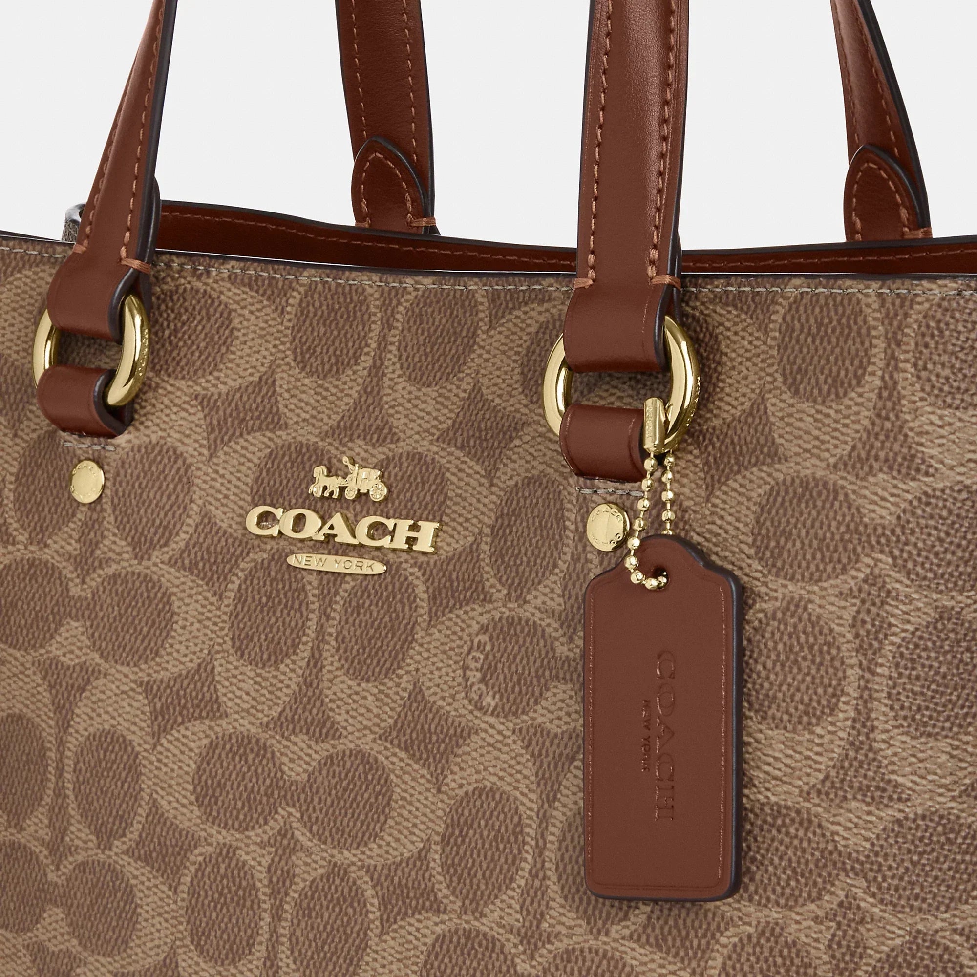 Coach Outlet Station Carryall Bag In Signature Canvas