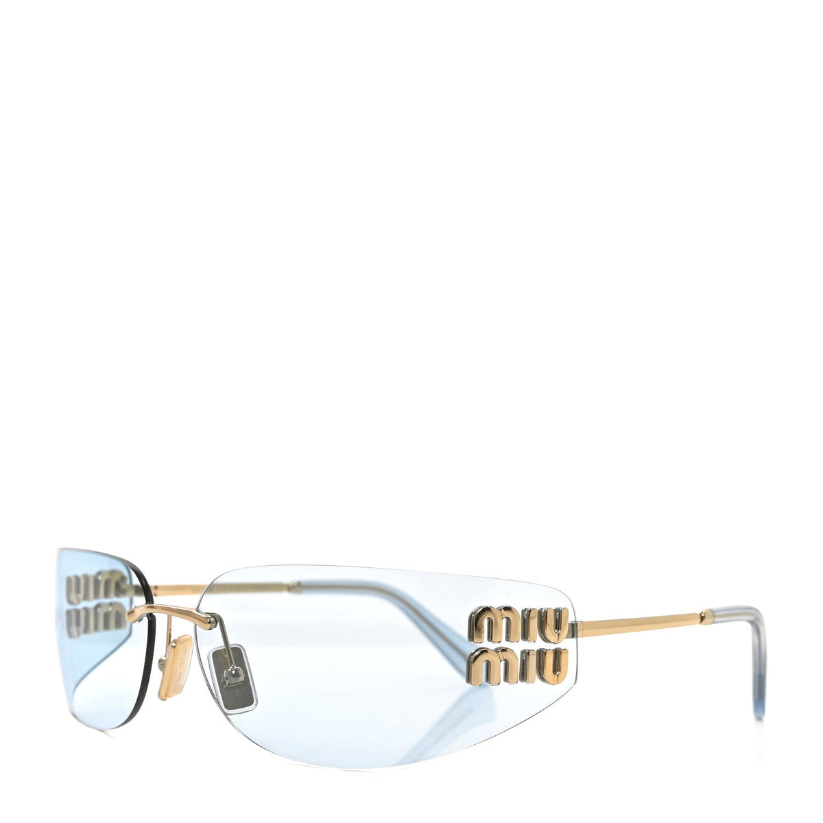 Metal Aube Sunglasses SMUA51 Blue