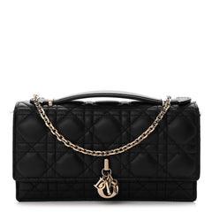 Lambskin Cannage Mini My Dior Bag Black