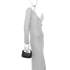 Nappa Matelasse Pouch Sand Coffee