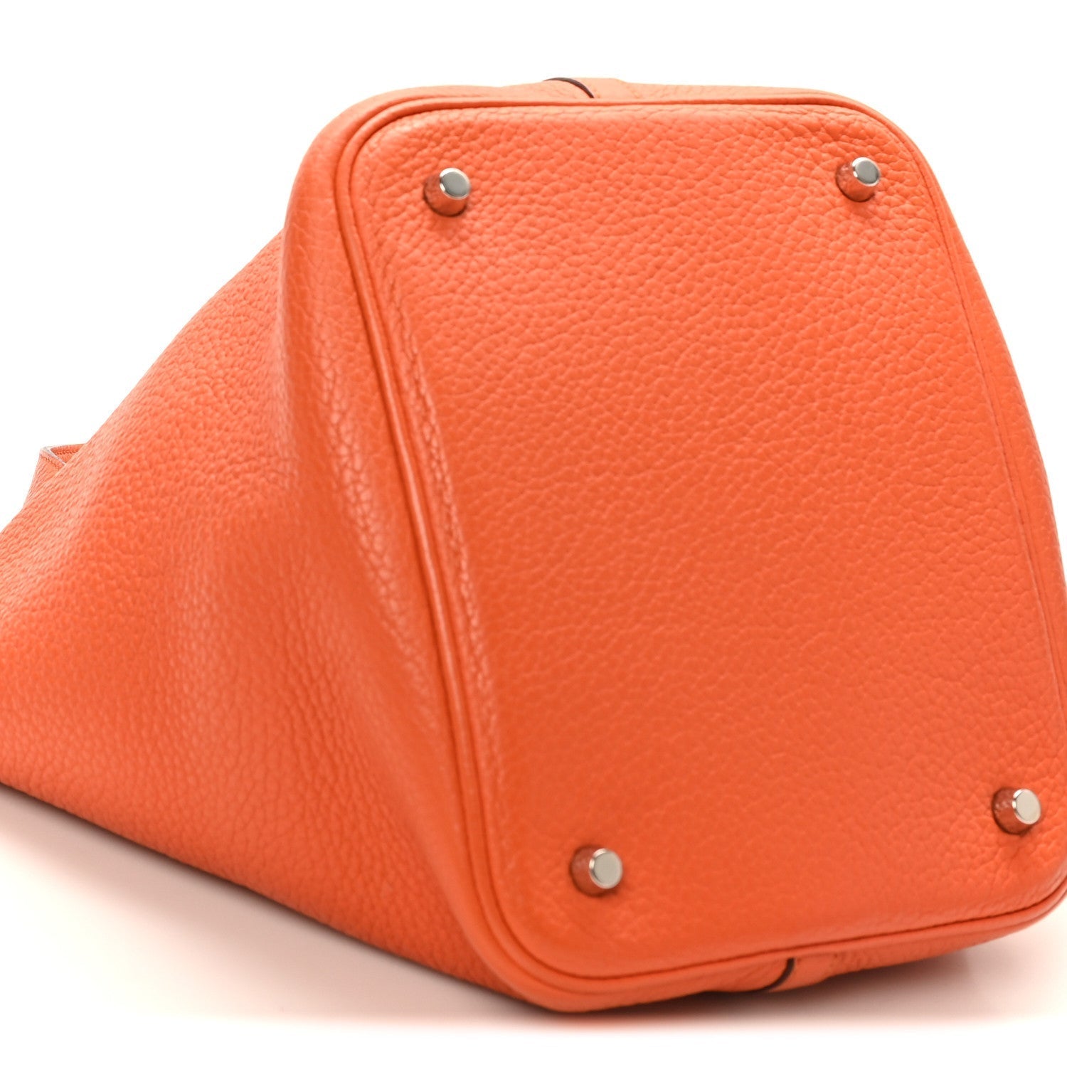 Taurillon Clemence Picotin Lock 22 MM Orange