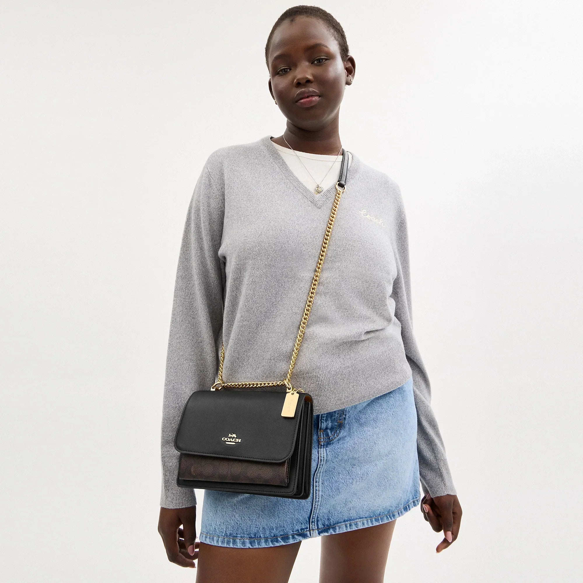 Coach Outlet Klare Crossbody Bag In Signature Canvas