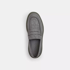 Coach Outlet Platform Loafer With Signature Print
