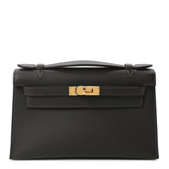 Swift Kelly Pochette Clutch Bai Brun